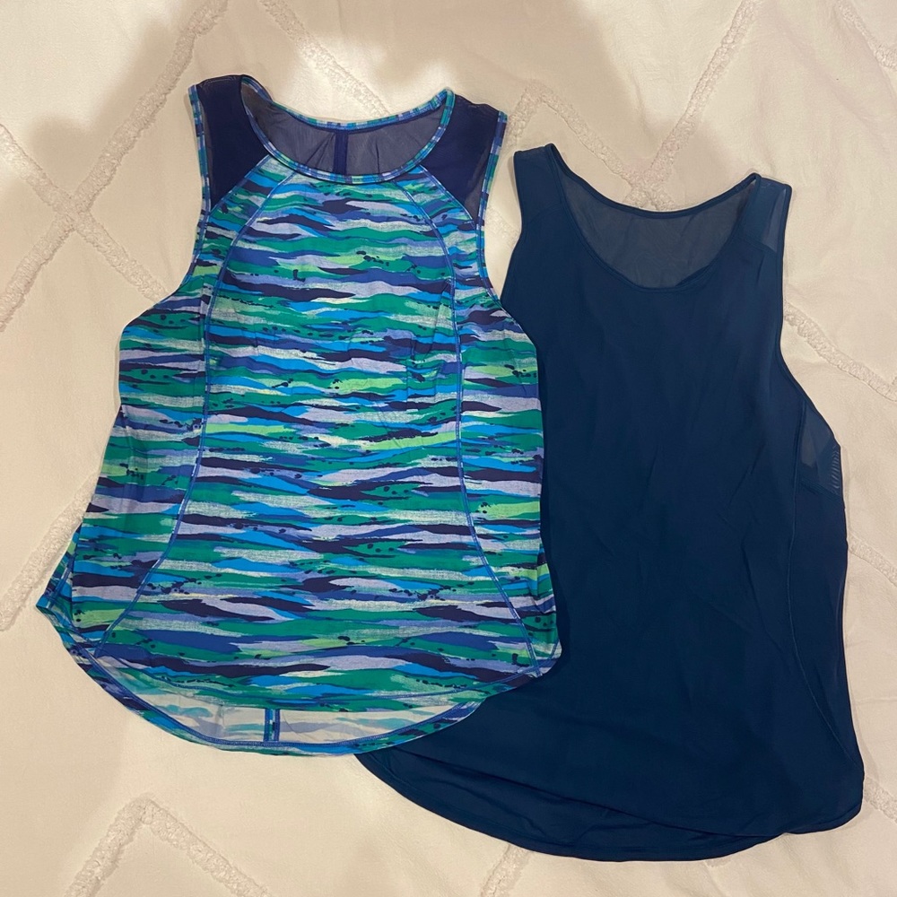 Lululemon Airy Breakaway Tanks